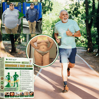 DOTALE® Moringa Afslankpleisters | Verbrand tot 89% meer buikvet in 7 dagen!